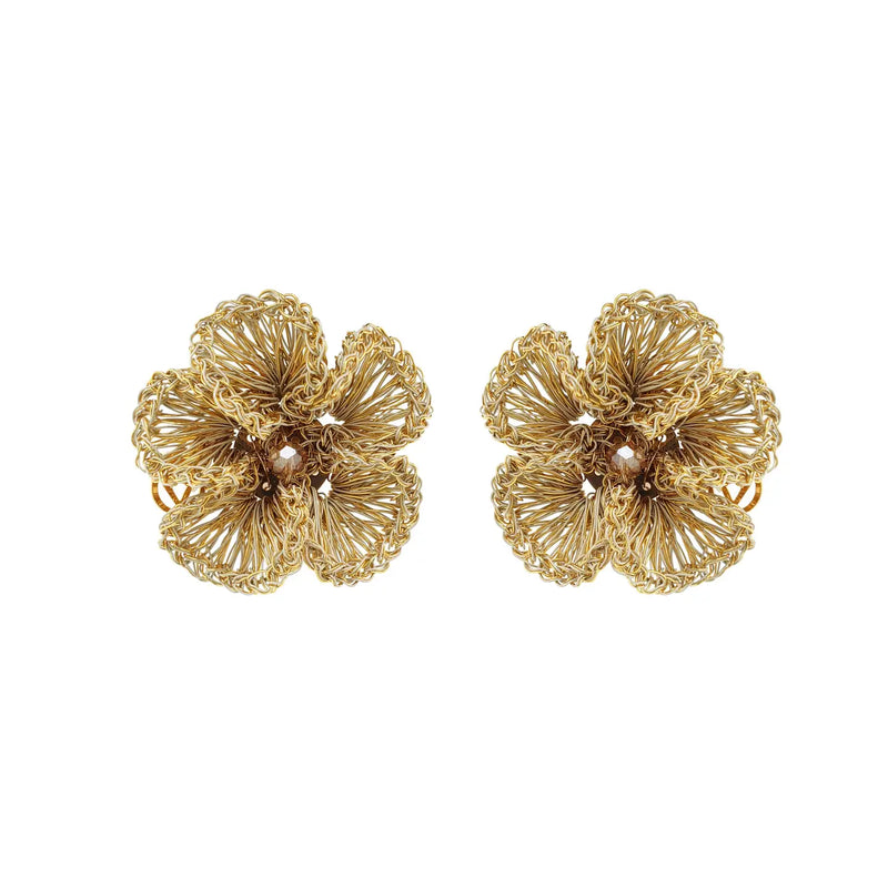 Vintage Gold Flower