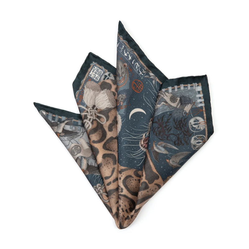 Lunar Leopard Silk Twill