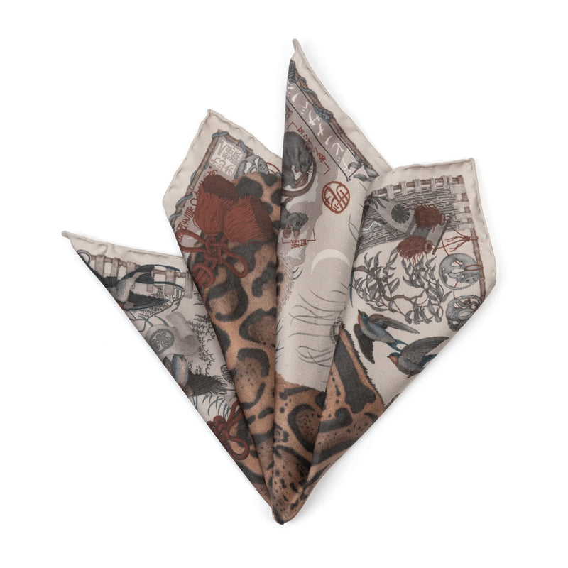 Lunar Leopard Silk Twill