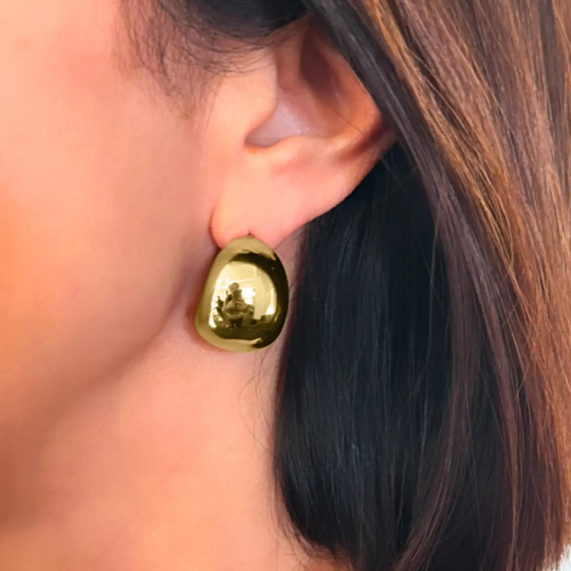 Chubby Glam Gold Hoop