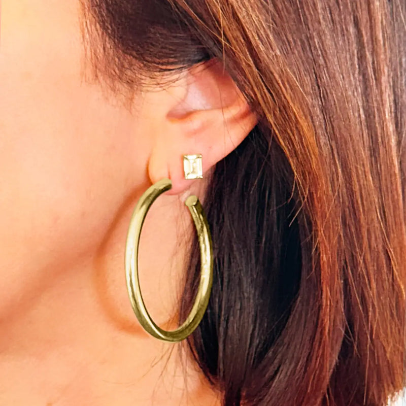Simple Gold Hoop