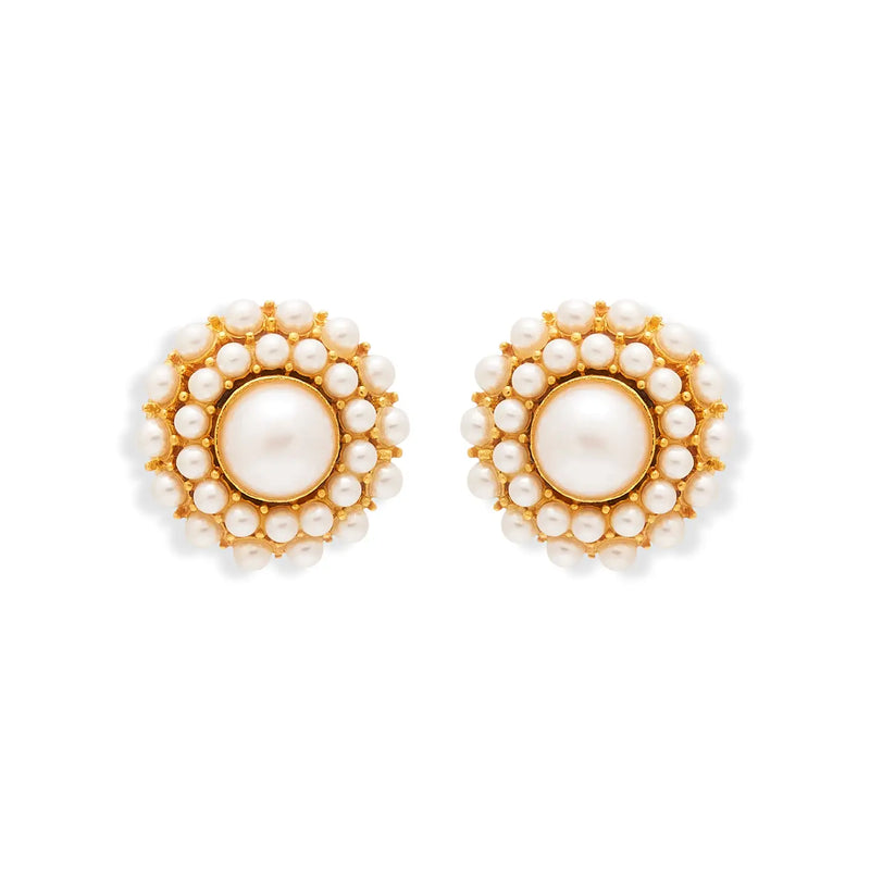Pearl Cluster Clip