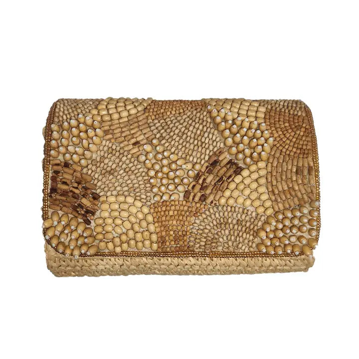 Wooden Bead Bag