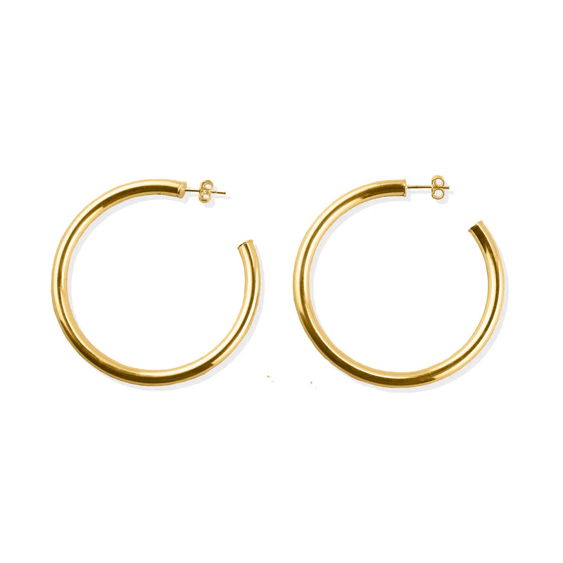 Simple Gold Hoop