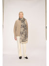 SCARF / ETOLE 100 WOOL SILK PIRANESI BLACK