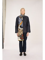 SCARF / ETOLE 70 PAPILLONS WHITE