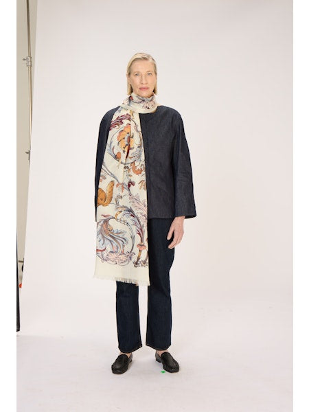 SCARF / ETOLE 55 ROCOCO WHITE