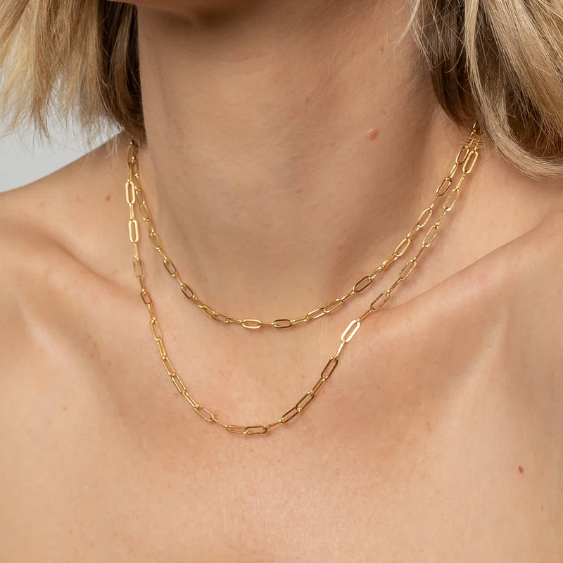 Finn Paperclip Necklace