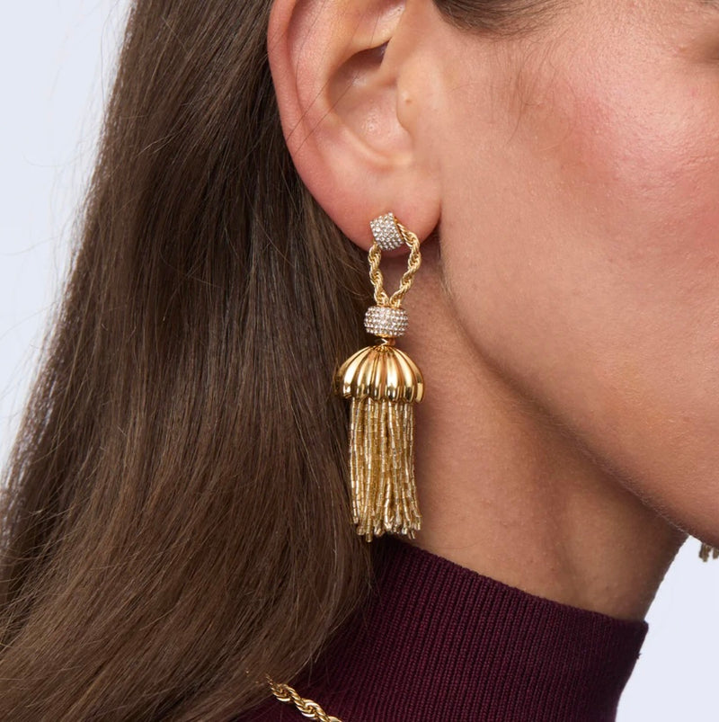 GOLD CHATEAU ROPE TASSEL