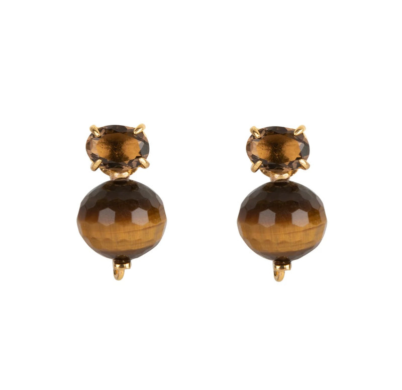 Tigers Eye Stud