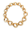 GOLD BUCKLE COLLAR NECKLACE