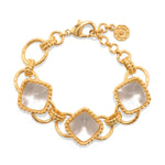 Blandine Chain Bracelet - Clear Quartz