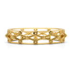 Monique Lattice Hinged Bangle