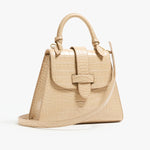 Lady bag leather sand