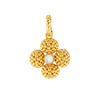 Berry Clover Double Sided Pendant - MOP