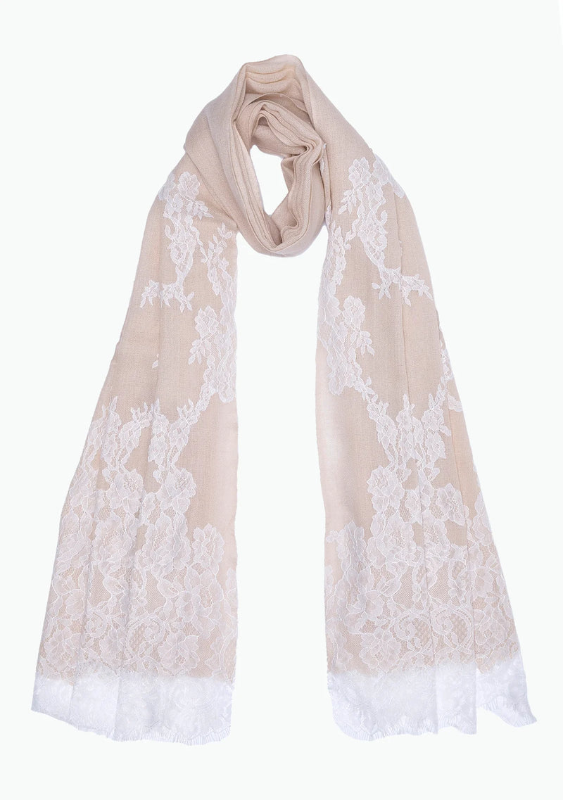 Jolene Beige Scarf