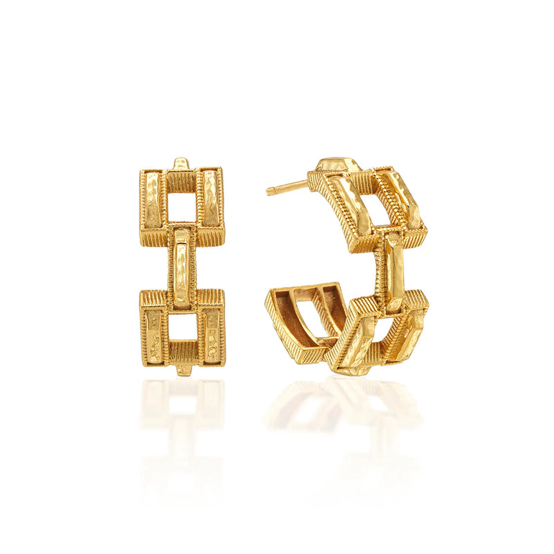 Pathway Hoop Earrings