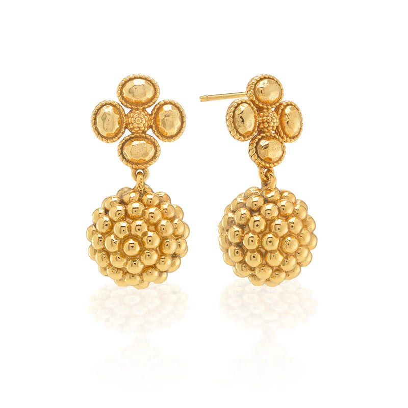 Berry clover drop gold