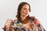 BELLA GRADATED TORTOISE NECKLACE