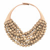 BELLA MARBLE CAFE AU LAIT NECKLACE