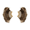 LUXE MINI MADELINE FEATHER EARRINGS
