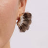 LUXE MINI MADELINE FEATHER EARRINGS