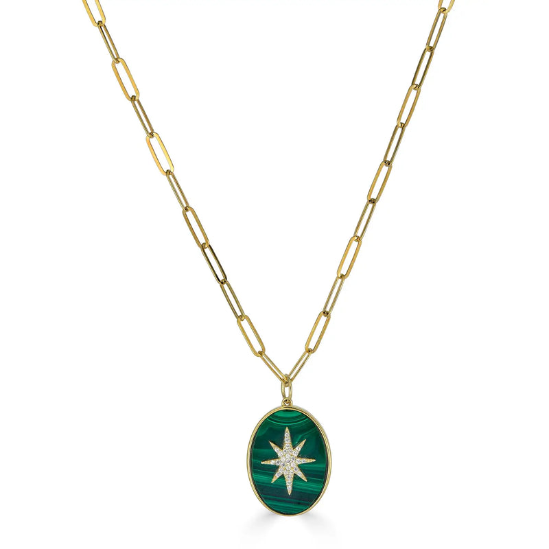 Malachite star