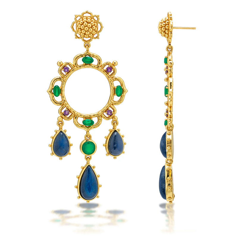 Contessa Belle Nuit Dangle Earrings