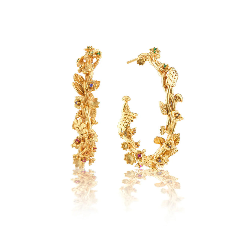 Meadow Grande Hoop Earrings