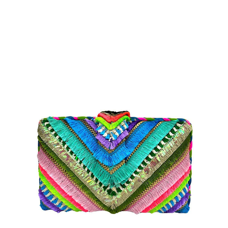 Tropical Frill Clutch