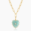 Malene Amazonite Clip