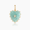 Malene Amazonite Clip