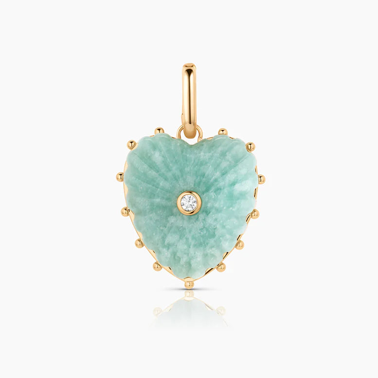Malene Amazonite Clip