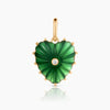 Malene Green Jade Clip