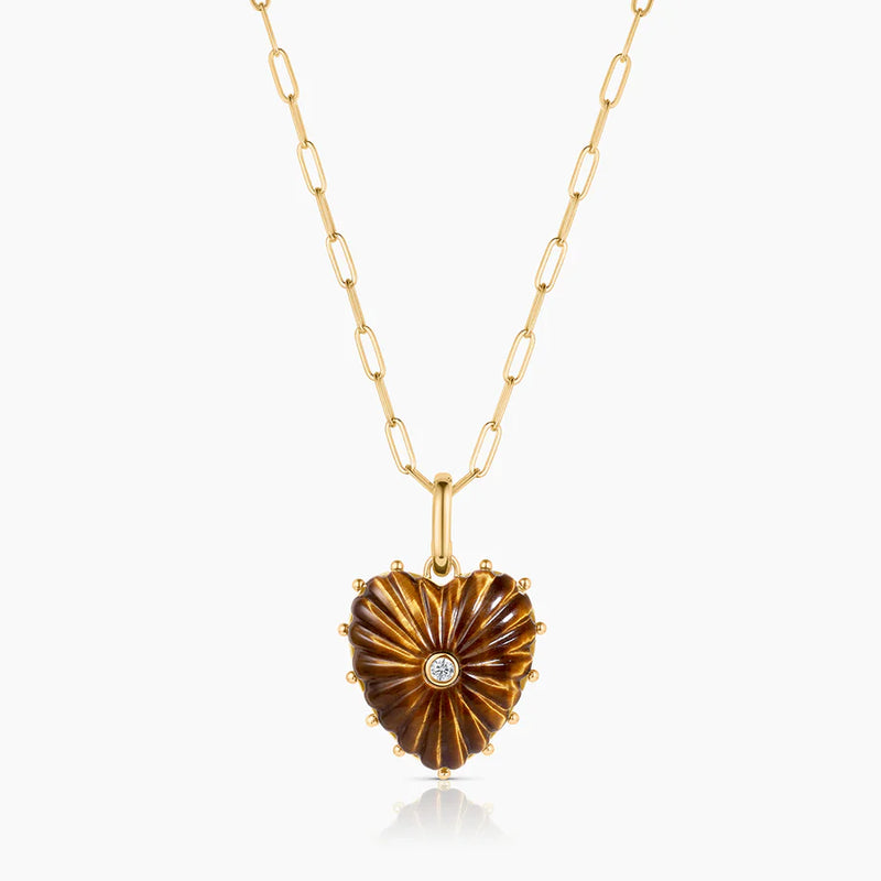 Malene Tiger’s Eye Clip
