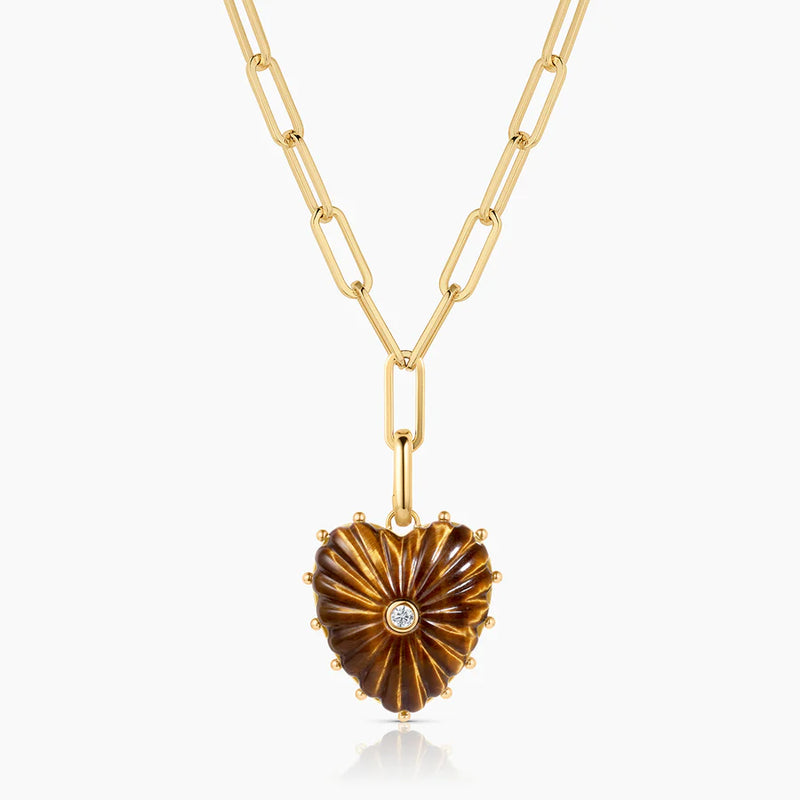 Malene Tiger’s Eye Clip