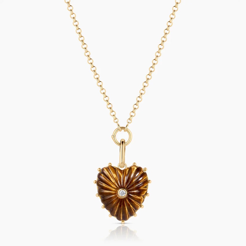 Malene Tiger’s Eye Clip