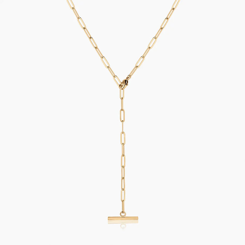 Natalie Toggle Lariat Necklace
