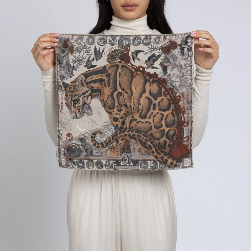 Lunar Leopard Silk Twill