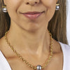 Grey Essential Pebble Pearl Necklace