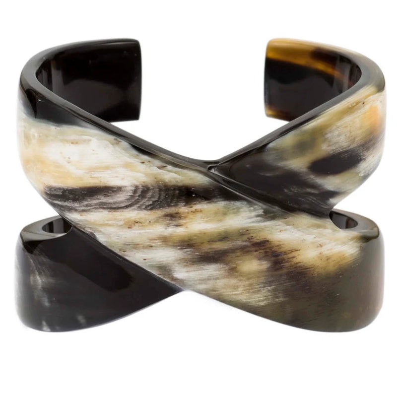 Natural Horn X Cuff – Susan's Jewelry Collection