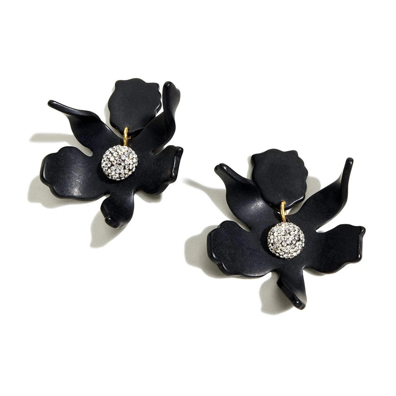 Small black crystal lily