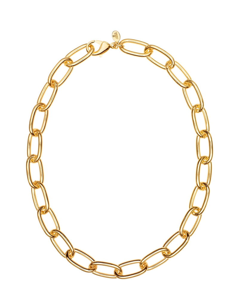 Gold Oval Link