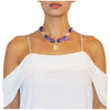 Amethyst statement necklace